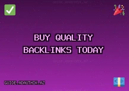 Quality backlinks